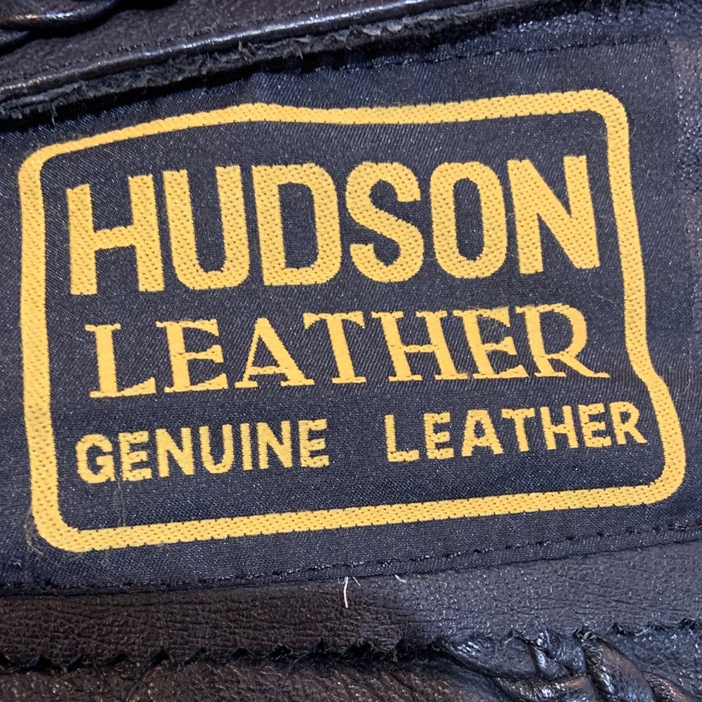 Hudson Leather Black chaps